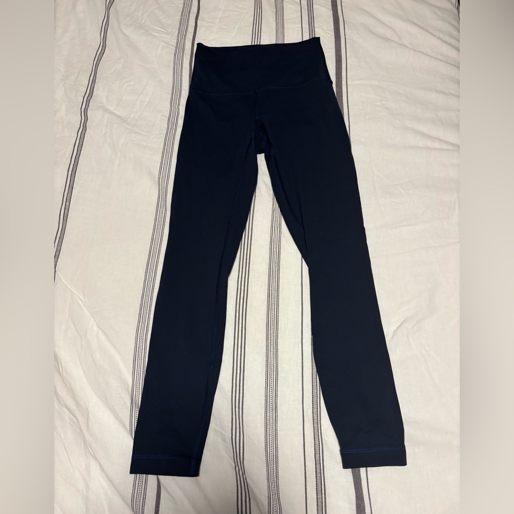 Lululemon Wunder Train Dark Blue Leggings